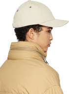 AMI Paris Off-White Embossed Ami de Coeur Cap