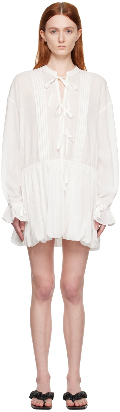 The Garment White Jagger Minidress