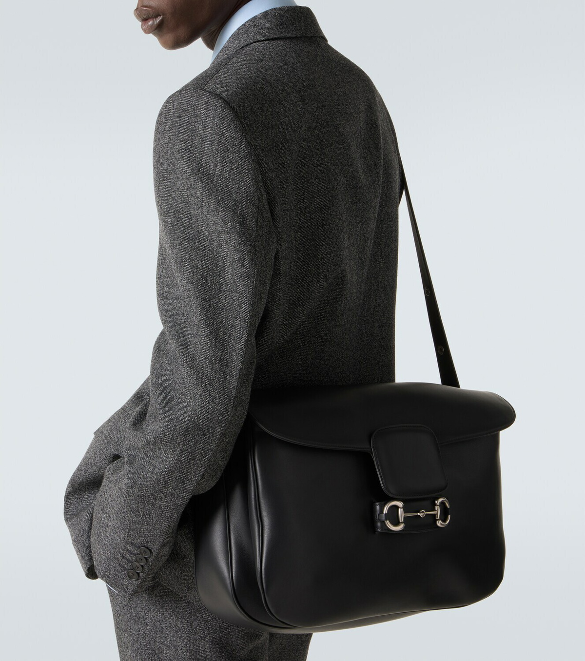 Gucci Gucci 1955 Horsebit Aura leather crossbody bag