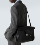 Gucci Gucci 1955 Horsebit Aura leather crossbody bag