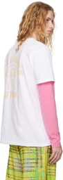 Collina Strada White 'CS Gym' T-shirt