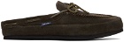 PS by Paul Smith Brown Hyde Boat Shoes