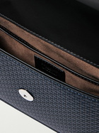 Serapian - Leather and Logo-Embossed Stepan Coated-Canvas Messenger Bag