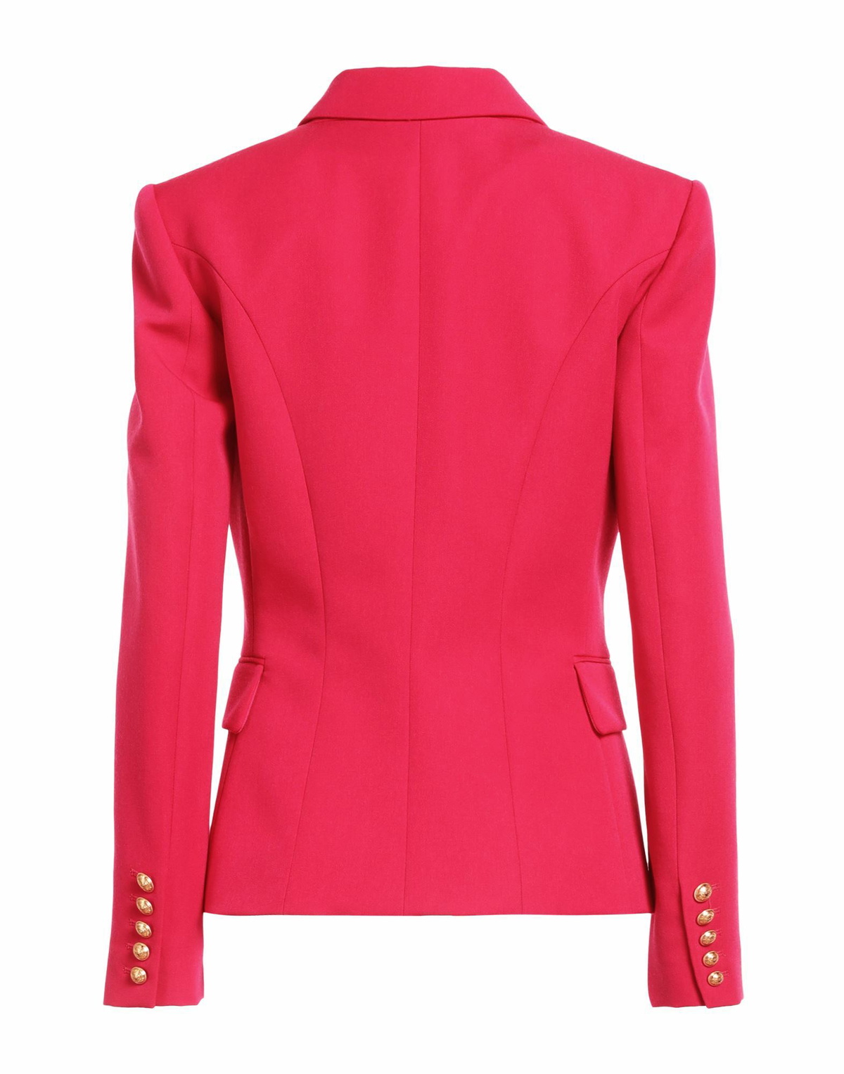 Balmain Womens Blazer Fuchsia