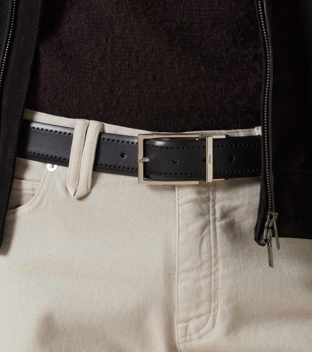 Brioni Leather belt