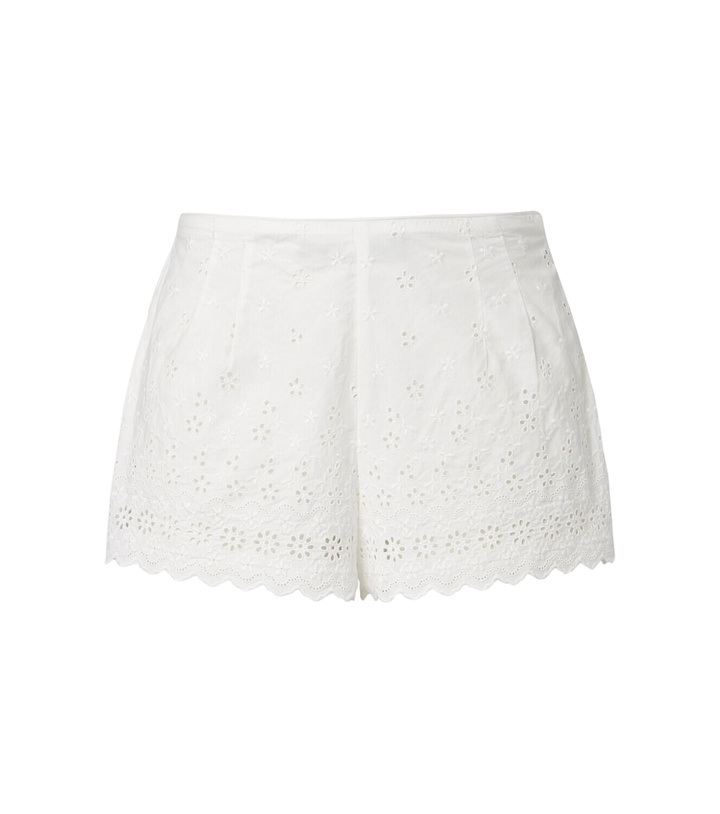 Photo: Dôen Arda embroidered cotton shorts