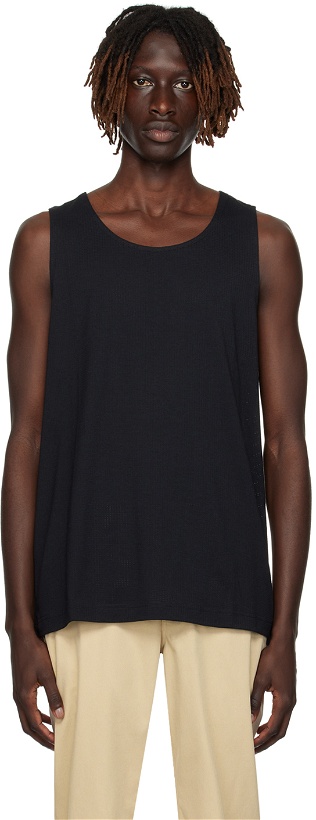 Photo: Outdoor Voices Black Bonded Tank Top