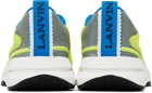 Lanvin Green L-I Mesh Sneakers