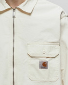 Carhartt Wip Rainer Shirt Jacket White - Mens - Overshirts