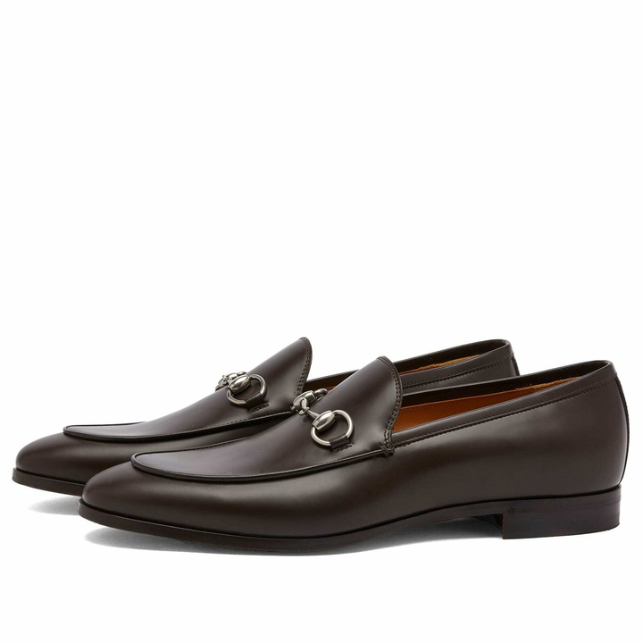 Photo: Gucci Men's Next Horse Bit Loafer in Brown