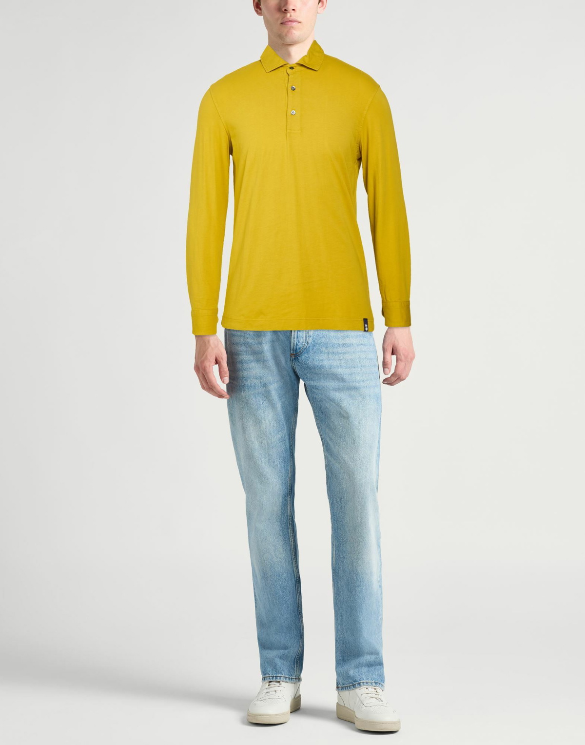 Drumohr Mens Polo shirt Marigold