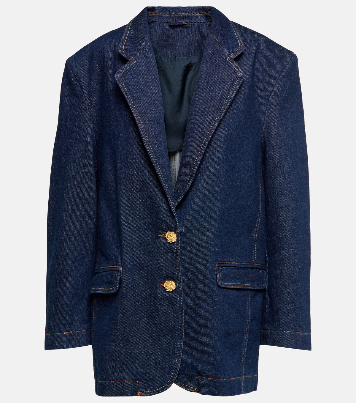 Magda Butrym Oversized denim blazer Magda Butrym