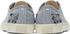 Maison Margiela Blue Tabi Denim Sneakers