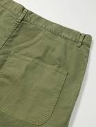 Nili Lotan - Carpenter Straight-Leg Cotton-Blend Twill Pants - Green