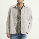 Kestin Men's Seersucker Huntly Jacket in Brown Mini Check