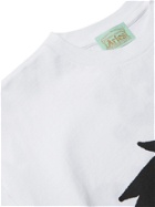 ARIES - Printed Cotton-Jersey T-Shirt - White