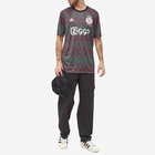 Adidas Men's Ajax Pre-match Top in Black/White