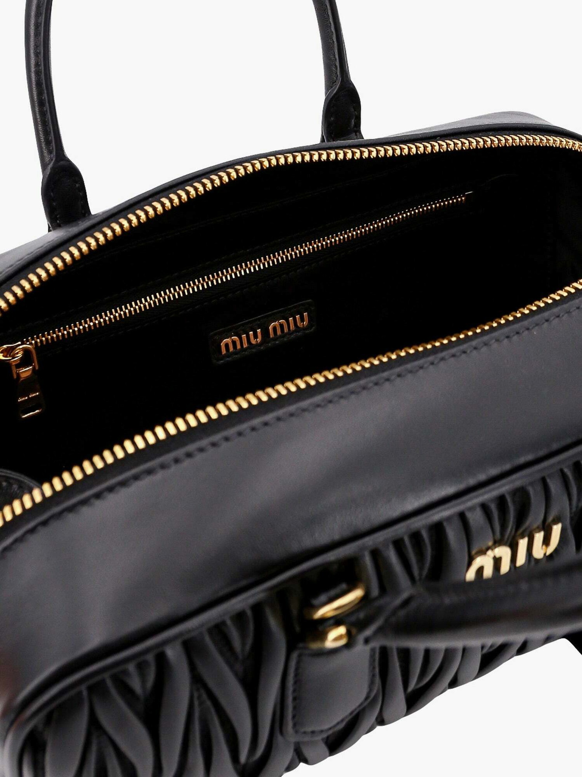ハンドバッグ MIU MIU Arcadie Softy leather handbag Nero Miu Miu: Arcadie Bag (Nero) | DSMNY E-SHOP