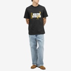 Wood Wood Men's Bobby Neolithic T-Shirt in Black