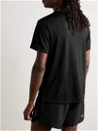 Nike Running - Flash Miller Logo-Print Dri-FIT T-Shirt - Black