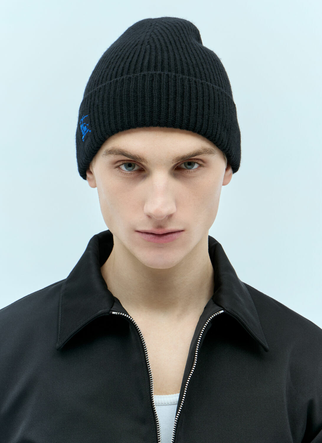 Burberry Ribbed Cashmere Beanie