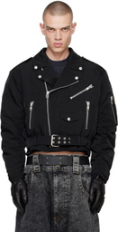 VAQUERA Black Moto Jacket