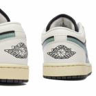 Air Jordan Women's W 1 LOW Sneakers in Anthracite/Jade/Sand