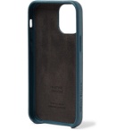 NATIVE UNION - Clic Classic Leather iPhone 12 Mini Case - Blue