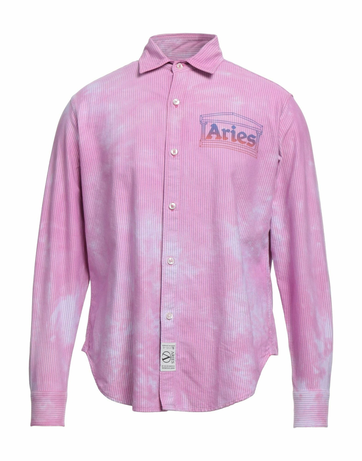 Aries Mens Shirt in Pink