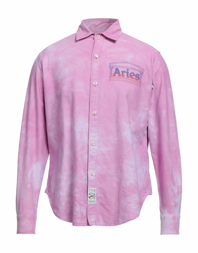 Photo: Aries Mens Shirt in Pink