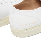 Common Projects Tournament Low Canvas in White