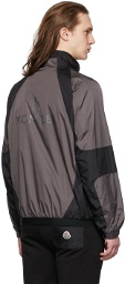 Moncler Black & Grey Hideki Rain Jacket