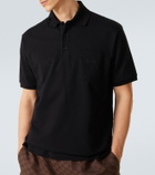 Gucci Horsebit cotton-blend piqué polo shirt