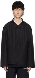 Y-3 Black Atelier Spread Collar Jacket