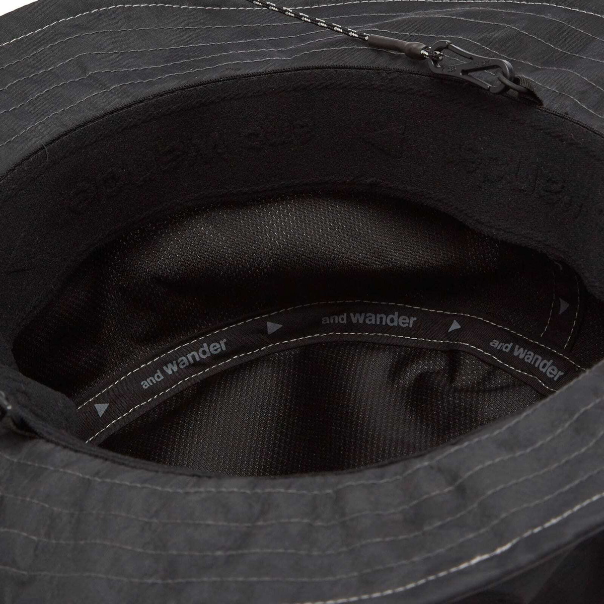 END. x and wander 3L Print Hat in Charcoal 