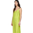 rag and bone Green Silk Colette Slip Dress