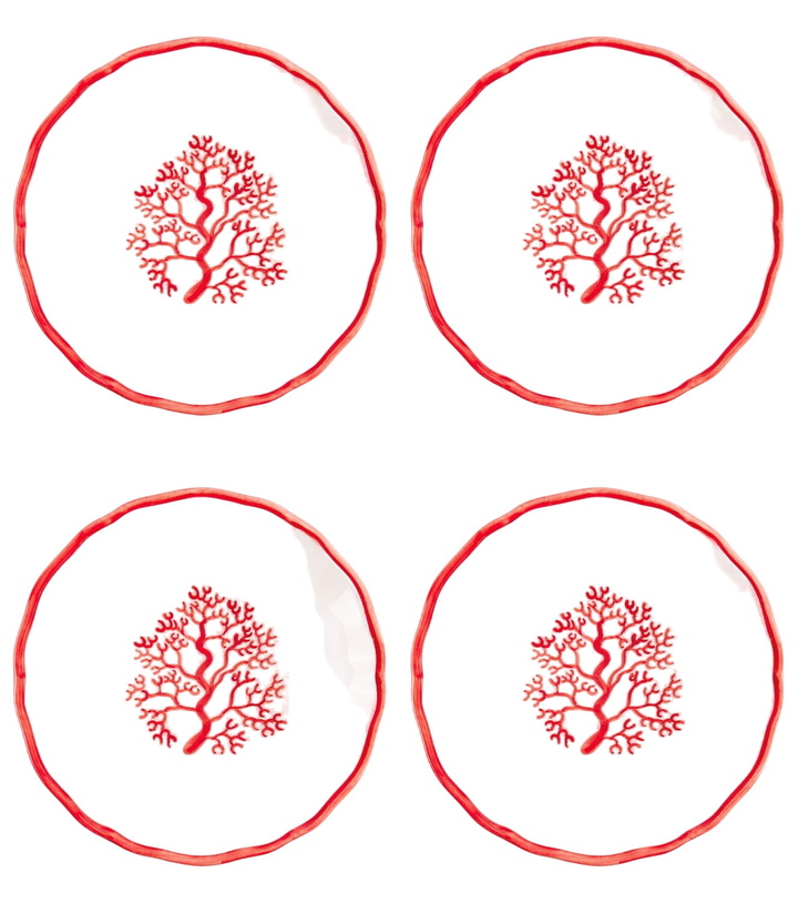 Photo: Les-Ottomans Coral set of 4 ceramic bowls