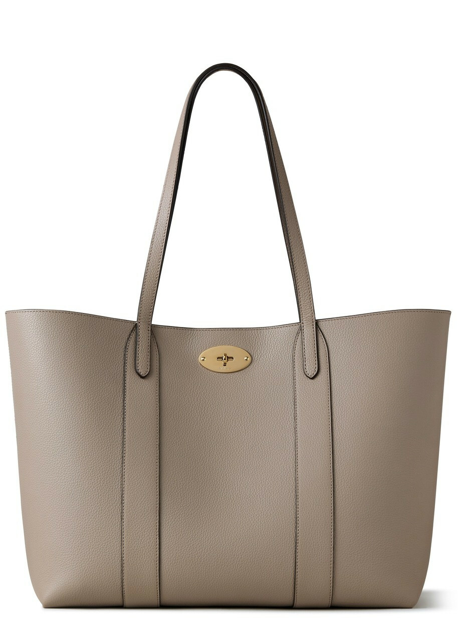 Mulberry Bayswater Grained Leather Small Tote bag - Taupe - One Size