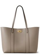 Mulberry Bayswater Grained Leather Small Tote bag - Taupe - One Size