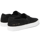 Common Projects - Suede Slip-On Sneakers - Men - Black