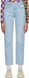 Levi's Blue Wedgie Jeans