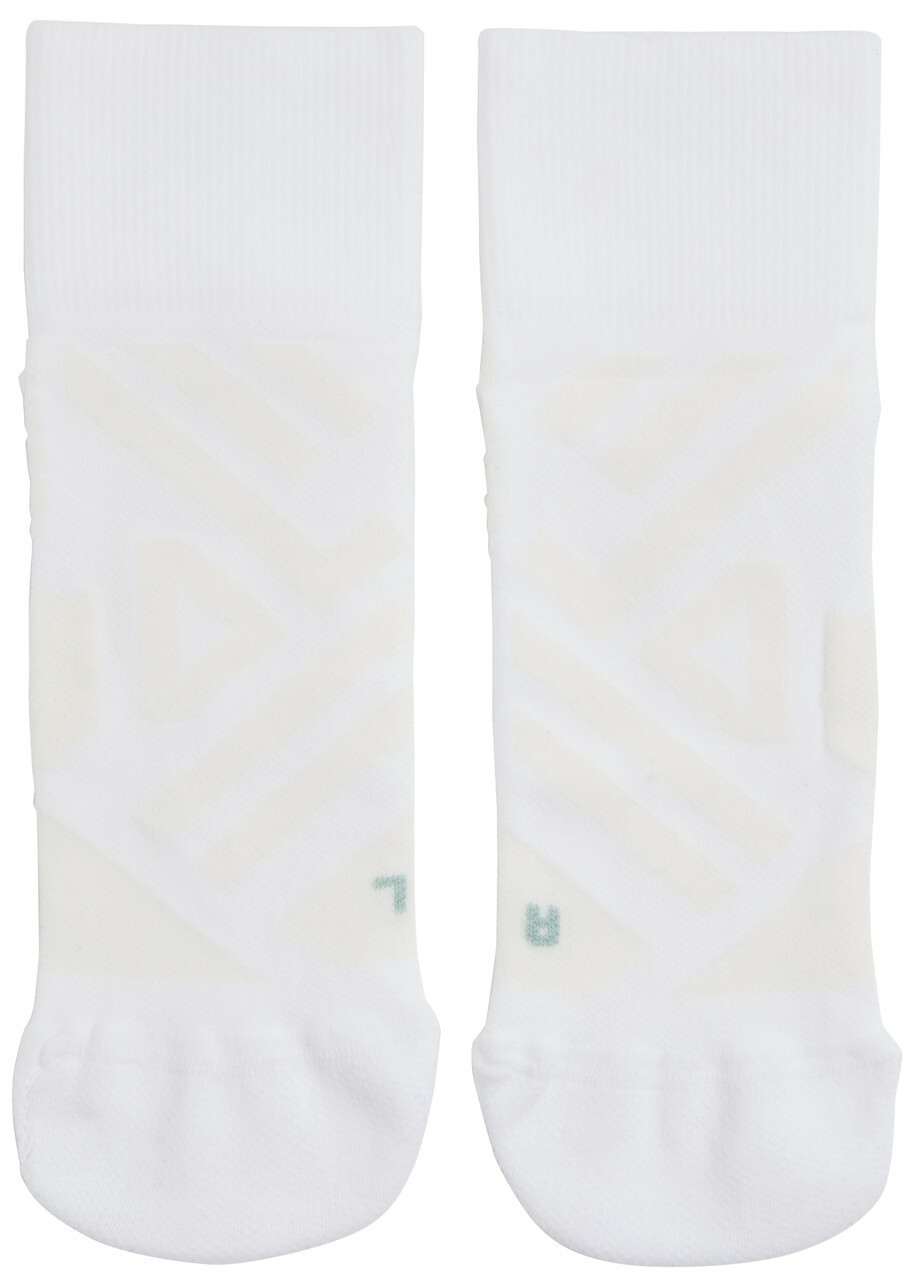 ON Performance Mid Stretch-jersey Socks White