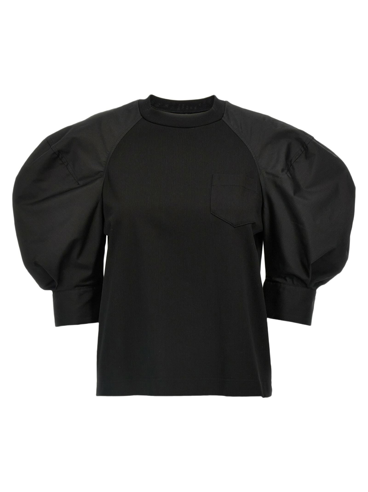 【sacai】sacai x SPIEWAK Cotton Jersey Tシャツ sacai Black SPIEWAK Edition Cotton Jersey T-shirt Sacai
