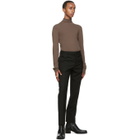 Rochas Homme Brown Wool Sweater