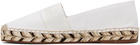 Chloé White Piia Espadrilles