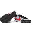 Nike - Waffle Racer Nylon, Suede and Leather Sneakers - Gray
