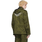 Givenchy Khaki Astral Military Jacket