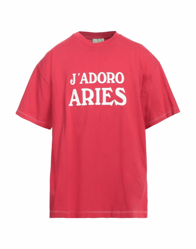 Photo: Aries Mens T-shirt in Red