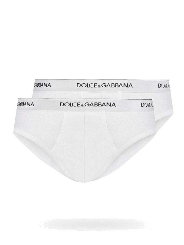 Photo: Dolce & Gabbana Slip White   Mens