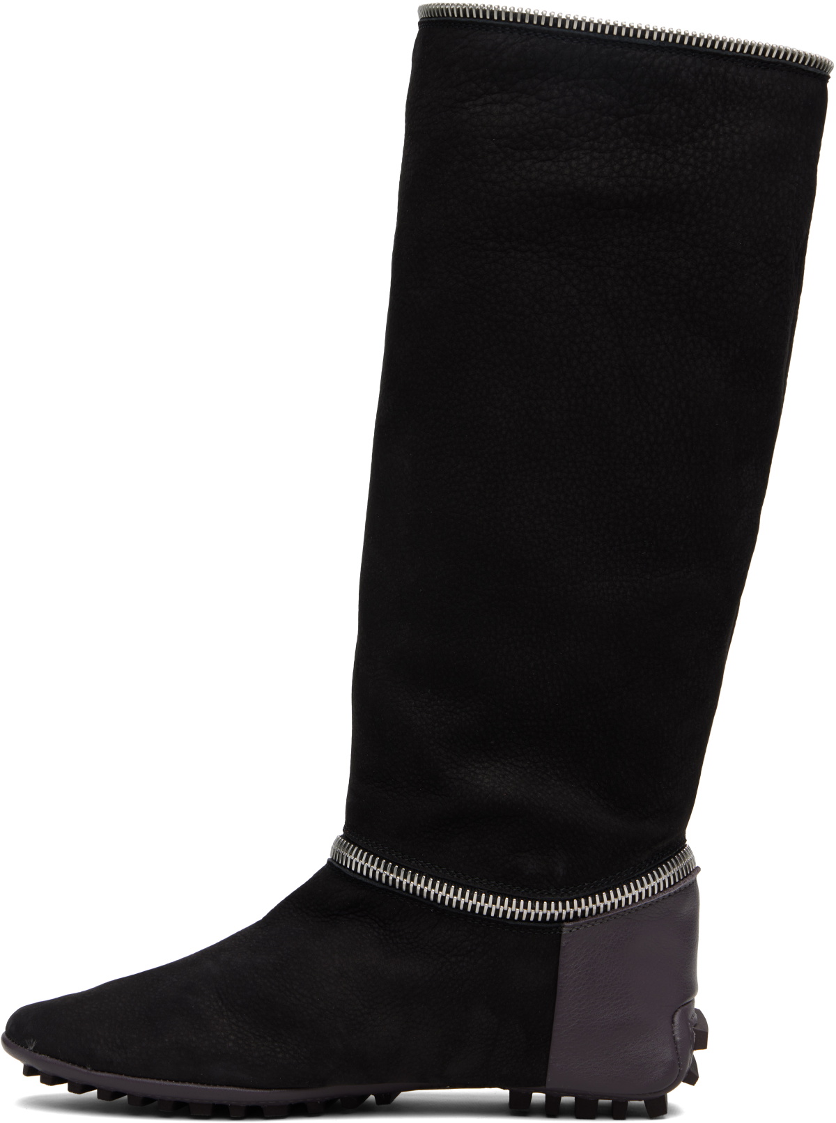 Kiko Kostadinov Black Modular Driving Boots
